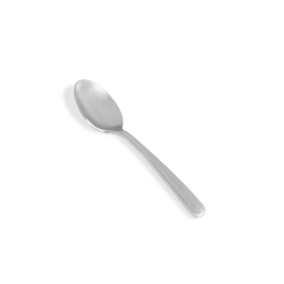 FOH FTS013BSS23 7" L Brushed Silver Stainless Steel Oliver Tea Spoon
