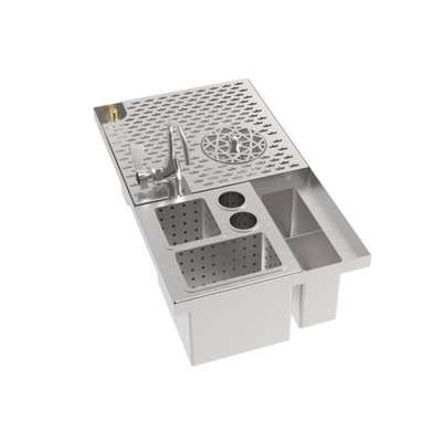 Krowne MW-TC12 MoveWell 2&quot; W x 21&quot; D x 6&quot; H Tool Caddy Modular Insert