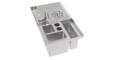 Krowne MW-TC12 MoveWell 2" W x 21" D x 6" H Tool Caddy Modular Insert