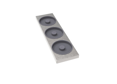 Krowne MW-MR6 MoveWell 6" W x 21" D x 6" H Plastic Margarita Rimmer Modular Insert