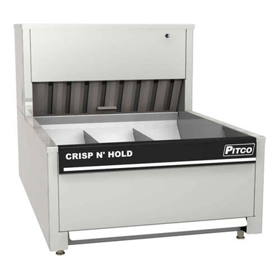 Pitco PCC-28 1780 Cu. In. Stainless Steel Countertop Crisp 'N Hold Crispy Food Station - 208 Volts