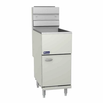 Pitco 35C+S-LP 40 Lbs. Stainless Steel Floor Model Liquid Propane Fryer - 90,000 BTU