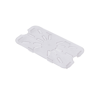Omcan USA 85033 Clear Polycarbonate 0.5 Size Drain Shelf
