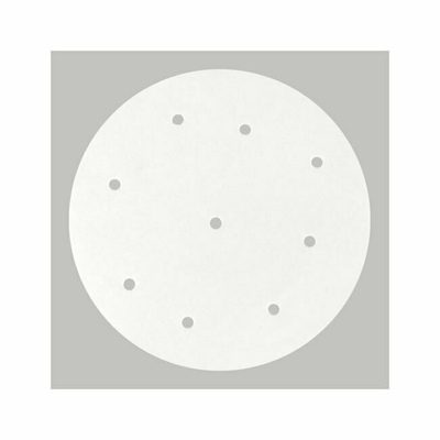 Omcan USA 44431 4&quot; Round Perforated Wax Coated Hamburger Patty Paper (500 Pcs. Per Pack)