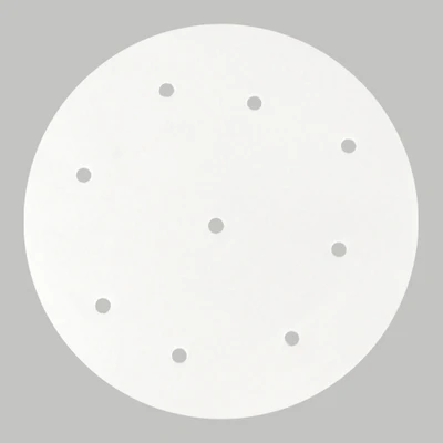 Omcan USA 44431 4" Round Perforated Wax Coated Hamburger Patty Paper (500 Pcs. Per Pack)