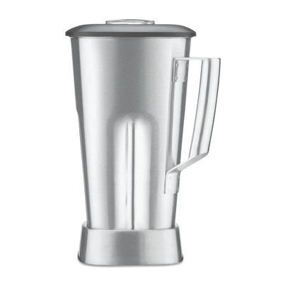 Waring CAC167 64 Oz. Stainless Steel with Blade Assembly and Lid Blender Container