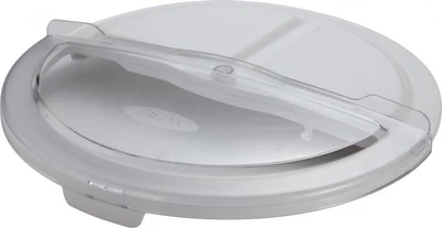 Omcan USA 80580 White Plastic Round Rotating Lid for 20 Gallon Container #80583