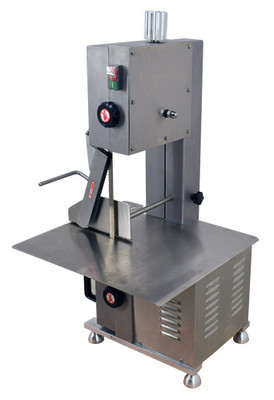 Omcan USA 46785 80" Blade Stainless Steel Tabletop Band Saw - 1100 Volts 1 HP