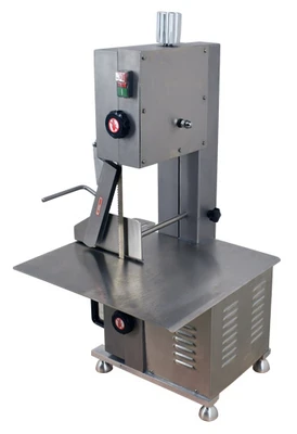 Omcan USA 46785 80" Blade Stainless Steel Tabletop Band Saw - 1100 Volts 1 HP