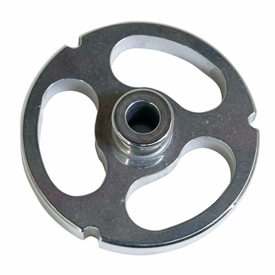 Omcan USA 27871 3 Holes #32 Hard Steel Machine Kidney Plate