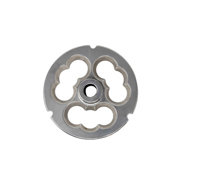 Omcan USA 27871 3 Holes #32 Hard Steel Machine Kidney Plate