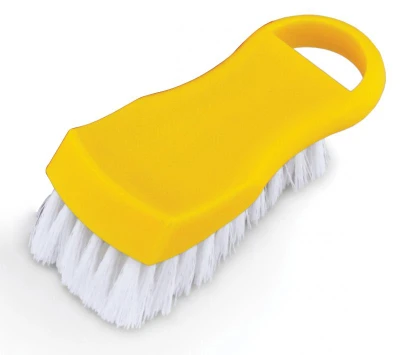 Omcan USA 80505 6" L Yellow Plastic Utility Cutting Board Brush