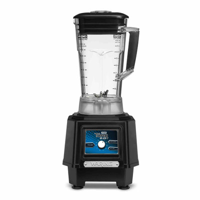 Waring TBB175P6 Torq 2.0 64 Oz. Heavy Duty Stainless Steel Countertop Variable Speed Bar Blender - 120 Volts