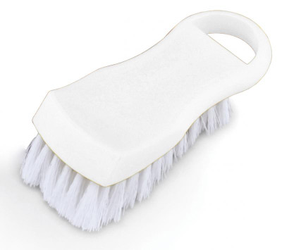 Omcan USA 80501 6" L White Plastic Utility Cutting Board Brush