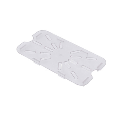 Omcan USA 85035 Clear Polycarbonate 0.25 Size Drain Shelf