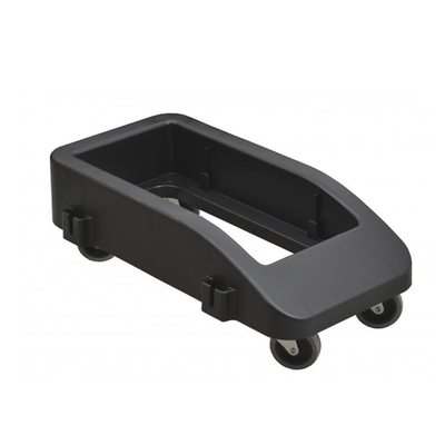 Omcan USA 43303 Polypropylene Single Dolly for Rectangular 20 Gallon Recycling Trash Container