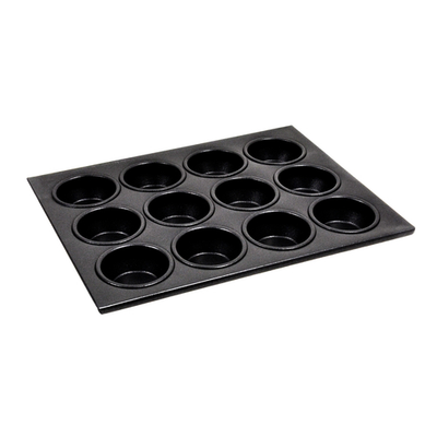 Omcan USA 80630 12 Cups Non-Stick Muffin Pan