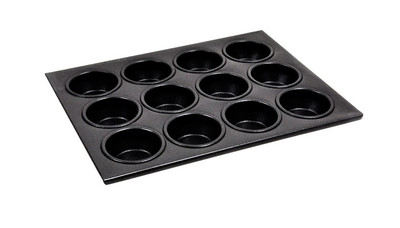 Omcan USA 80630 12 Cups Non-Stick Muffin Pan