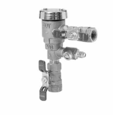 Component Hardware KL50-X197 0.38" NPT Chrome Anti-Siphon Vacuum Breaker