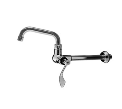 Component Hardware KL76-9006-SE4 6" L Stainless Steel Wall Mount Encore Wok Range Faucet