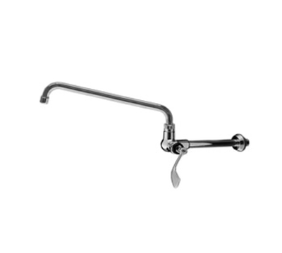 Component Hardware KL76-9016-SE4 16" L Stainless Steel Wall Mount Encore Wok Range Faucet