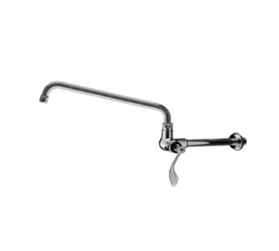 Component Hardware KL76-9016-SE4 16" L Stainless Steel Wall Mount Encore Wok Range Faucet