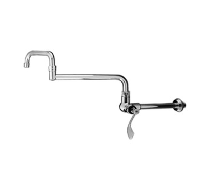 Component Hardware KL76-9018-DE4 18" L Stainless Steel Wall Mount Encore Wok Range Faucet