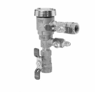 Component Hardware KL50-X198 0.5" NPT Chrome Anti-Siphon Vacuum Breaker