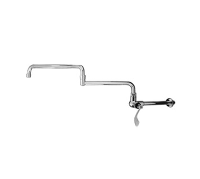 Component Hardware KL76-9024-DE4 24" L Stainless Steel Wall Mount Encore Wok Range Faucet