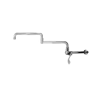 Component Hardware KL76-9024-DE4 24" L Stainless Steel Wall Mount Encore Wok Range Faucet