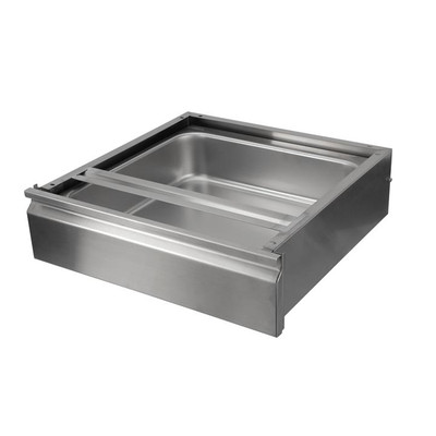 Component Hardware S90-0020-N 25.06" W Stainless Steel S90 Series Heavy Duty Drawer Assembly