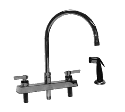 Component Hardware KL41-8201 8" Gooseneck Compression Valves Deck Mount Encore Faucet