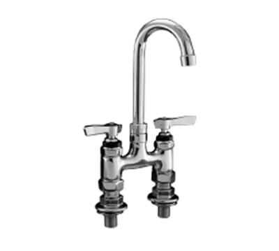 Component Hardware KL57-4001-SE1 8" Gooseneck Deck Mount Encore Faucet