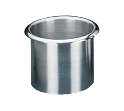 Component Hardware J92-1000 7" Dia. x 5.25" H Stainless Steel Scrap Chute Fits Standard 6" Opening