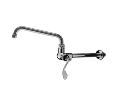 Component Hardware KL76-9010-SE4 10" L Stainless Steel Wall Mount Encore Wok Range Faucet
