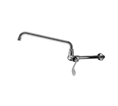 Component Hardware KL76-9014-SE4 14" L Stainless Steel Wall Mount Encore Wok Range Faucet