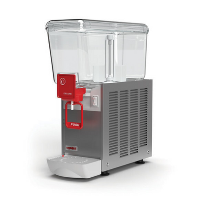 Ugolini Arctic Deluxe 12/1 MM - 12 Liters, 1 Bowl, Medium Velocity Paddle Mixer Agitator, Refrigerated Beverage Dispenser - Made in Italy