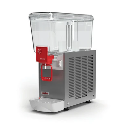 Ugolini Arctic Deluxe 12/1 MM - 12 Liters, 1 Bowl, Medium Velocity Paddle Mixer Agitator, Refrigerated Beverage Dispenser - Made in Italy