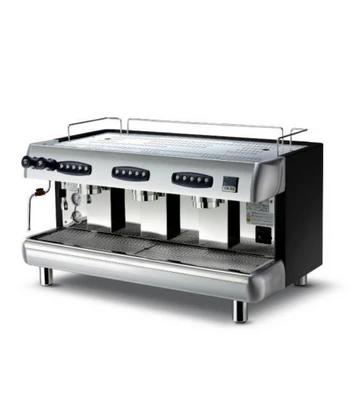 Monaco Solutions MFEVZ3001S 39.46" W 3-Group Automatic Espresso Machine - 220/240 Volts