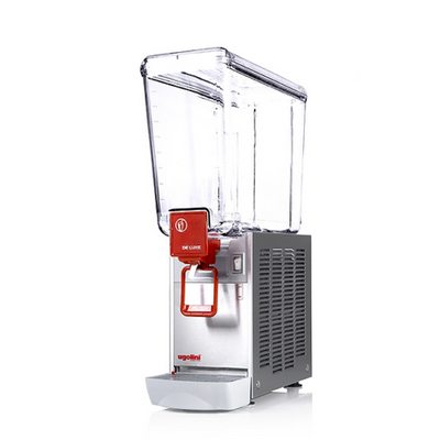 Ugolini Arctic Deluxe 20/1 ULP - 20 Liters, 1 Bowl, Impeller Mixer Agitator w/ Fountain Spray, Refrigerated Beverage Dispenser - Made in Italy