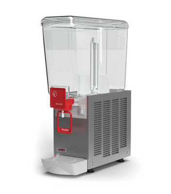 Ugolini Arctic Deluxe 20/1 MM - 20 Liters, 1 Bowl, Medium Velocity Paddle Mixer Agitator, Refrigerated Beverage Dispenser - Made in Italy