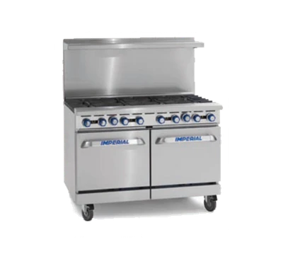 Imperial IR-G48-XB LP 48" Liquid Propane Pro Series Restaurant Range - 115,000 BTU