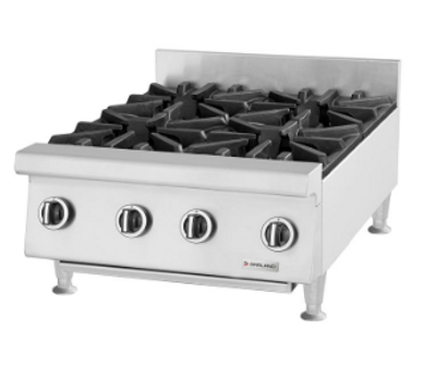 Garland GTOG12-2 11.81" Gas Countertop Hotplate - 60,000BTU