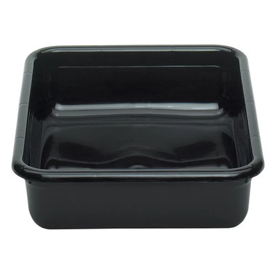 Cambro 1722CBP110 16.87" L x 21.87" W x 4.87" H Hi-impact Plastic Black Cambox - 12/Case
