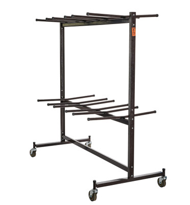 National Public Seating 84 Two Tiered Hanging Folding Chair Dolly