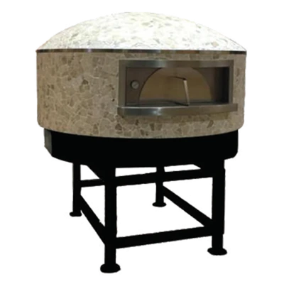 Univex DOME47GV-LP Seven 12" Pizza Capacity Liquid Propane Artisan Stone Hearth Domed Round Pizza Oven - 92,500 BTU