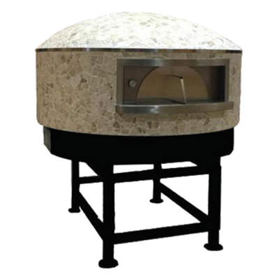 Univex DOME47GV-LP Seven 12" Pizza Capacity Liquid Propane Artisan Stone Hearth Domed Round Pizza Oven - 92,500 BTU