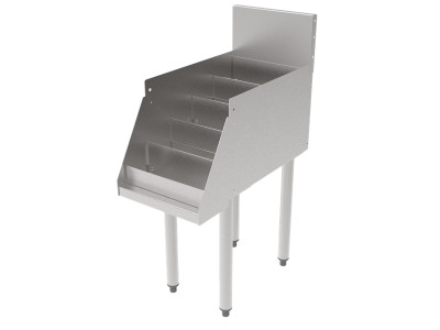 Perlick TS12LS-STK 12"W x 24"D Underbar Liquor Bottle Step Display