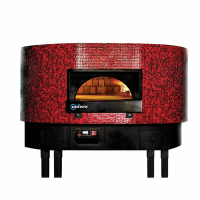 Univex DOME59FT-NG Round 55" Diameter Internal Cooking Chamber Rotating Cooking Deck Natural Gas Rotating Dome Pizza Oven - 97,500 BTU