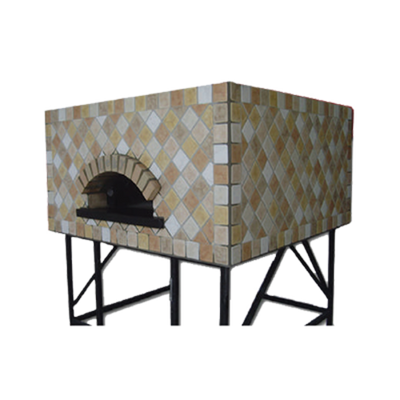 Univex DOME51S-NG Nine 12" Pizza Capacity Natural Gas Artisan Stone Hearth Square Pizza Oven - 92,500 BTU